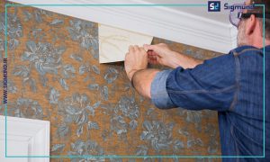 نصب کاغذ دیواری