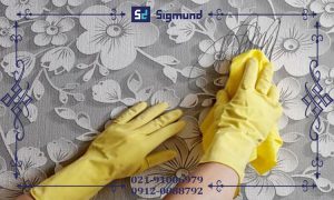 تمیز کردن کاغذ با قابلیت شستشو