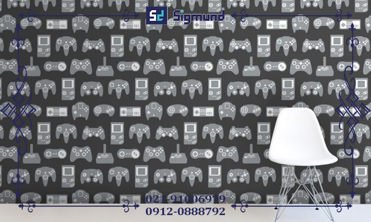 گاغذ دیواری اتاق گیمینگ
