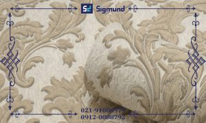 کاغذ دیواری جنس مخملی