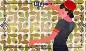 رفع حباب کاغذ دیواری