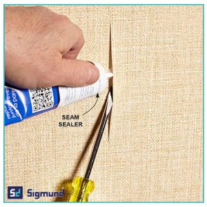 روش های رفع حباب کاغذ دیواری