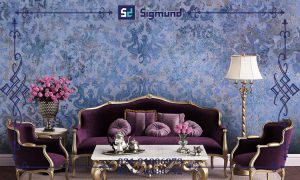 کاغذ دیواری پتینه