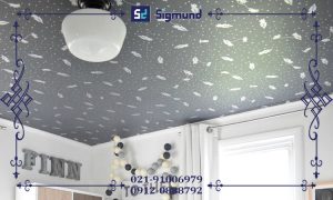 کاغذ دیواری برای سقف