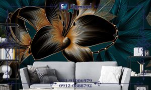 کاغذ دیواری طرح لوکس