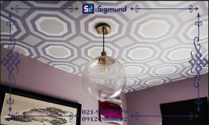 طرح مراکشی کاغذ دیواری سقفی