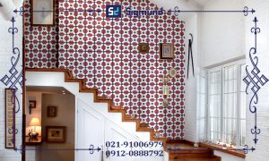 کاغذ دیواری برای راه پله ها
