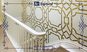 کاغذ دیواری راه پله