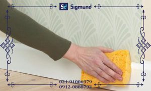 نگهداری صحیح کاغذ دیواری