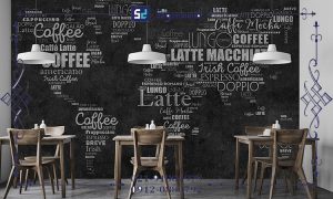 کاغذ دیواری مناسب برای کافه