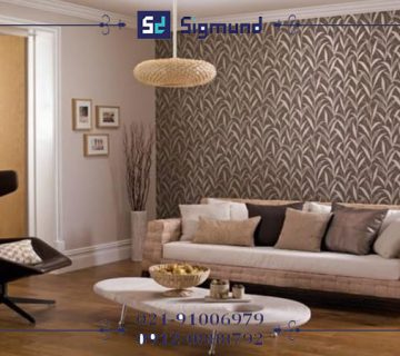 نحوه ست کردن کاغذ دیواری با مبلمان