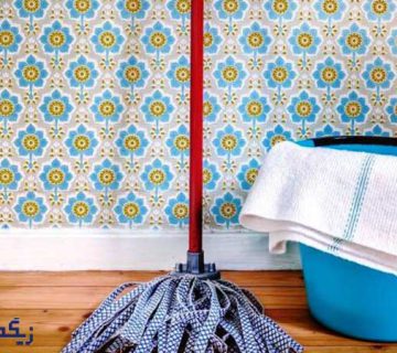 طرز شستن کاغذ دیواری قابل شستشو