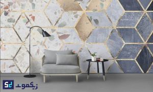 کاغذ دیواری طرح مدرن