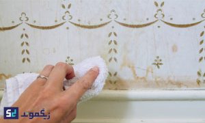 شستن کاغذ دیواری قابل شستشو