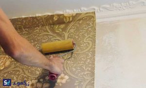 نحوه نصب نمودن کاغذ دیواری