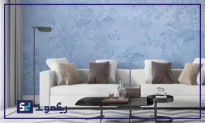 گل و برگ از طرح های کاغذ دیواری زیگموند