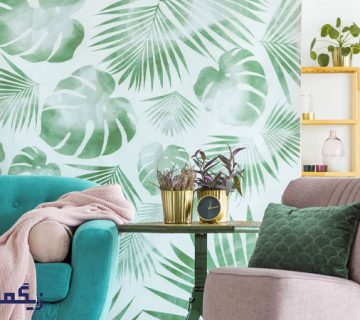 نحوه نصب کاغذ دیواری به دیوار