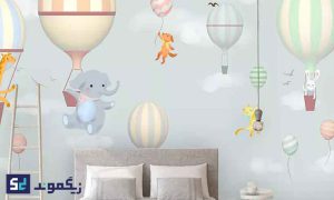قیمت کاغذ دیواری برای اتاق کودک