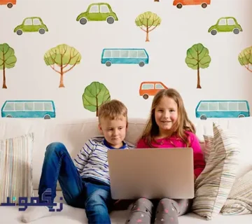 معیار انتخاب طرح های کاغذدیواری کودک