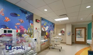 نکات انتخاب کاغذدیواری برای مراکز درمانی