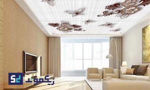 نکاتی درباره انتخاب کاغذ دیواری برای سقف خانه