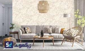 نورپردازی، مکمل زیبایی کاغذ دیواری پذیرایی