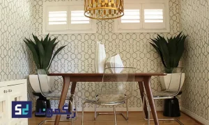 مدل های کاغذدیواری برای اتاق کوچک