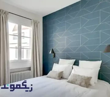 طراحی دکوراسیون زیبا و هماهنگ با کاغذ دیواری