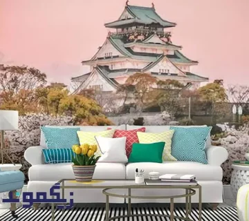 طرح های کاغذ دیواری ژاپنی