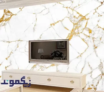 کاغذدیواری طرح رگه دار