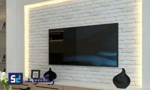 طراحی دیوار پشت تلویزیون